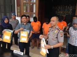 Kelompok Uus Gagal Edarkan Sabu Rp 1 Miliar di Bandung
