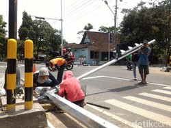 Perempatan di Boyolali Ini Akhirnya Dipasang Traffic Light