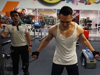 Foto: Rahasia Tubuh Bugar Berotot Demian Aditya