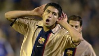 Barcelona (2002/03). Hasil 6 menang, 13 gok, 4 bobol. Foto: Dave Rogers/Getty Images