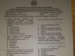 Buntut Soal Ujian Bahas Khilafah yang Viral, Ini Langkah Kemenag