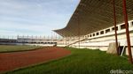 Penampakan Tribune Stadion Barombong yang Ambruk