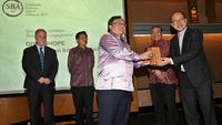 Kepala Bappenas Hadiri Sustainable Business Awards Indonesia 2017
