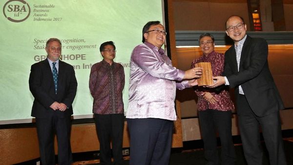 Kepala Bappenas Hadiri Sustainable Business Awards Indonesia 2017