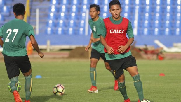 Syahrian Abimanyu jadi salah satu gelandang andalan Sriwijaya FC. (