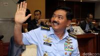 Uji Kepatutan Calon Panglima TNI Marsekal Hadi