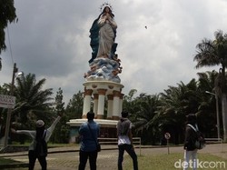 Patung Maria Assumpta Jadi Ikon Wisata Religi Baru