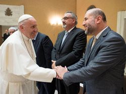 Foto: Ramai Soal Yerusalem, Paus Fransiskus Ditemui Menag Palestina