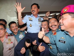 Jokowi Tunggu DPR untuk Lantik Marsekal Hadi Jadi Panglima TNI