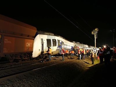 2 Kereta di Jerman Tabrakan, 50 Orang Luka-luka