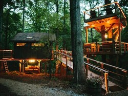 Sweet! Rumah Pohon Romantis dengan Gaya Mewah di Amerika