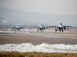 Diam-diam, AS dan Korea Selatan Latihan Udara Gabungan