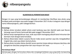 Ayah Balita Pegang Bir yang Viral Ngaku Spontan, Ini Klarifikasinya