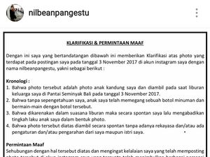 Ayah Balita Pegang Bir yang Viral Ngaku Spontan, Ini Klarifikasinya Ayah Balita Pegang Bir yang Viral Ngaku Spontan, Ini Klarifikasinya