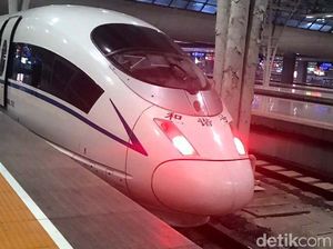 Naik Kereta Cepat di China, Jarak 300 Km Ditempuh 2,5 Jam