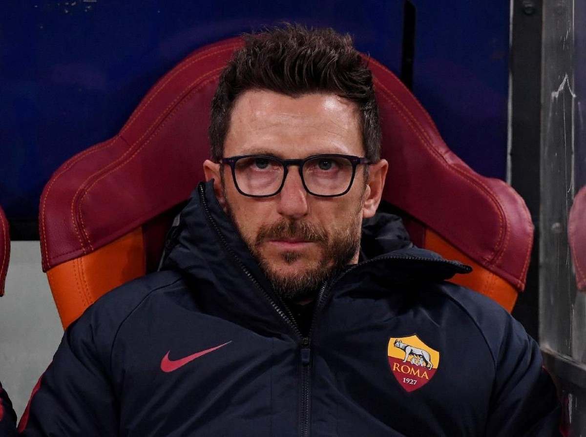 Pelatih AS Roma Eusebio Di Francesco. (Foto: Alberto Lingria/Reuters)