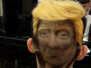 Unik! Wajah Trump Jadi Model Potongan Rambut di Taiwan