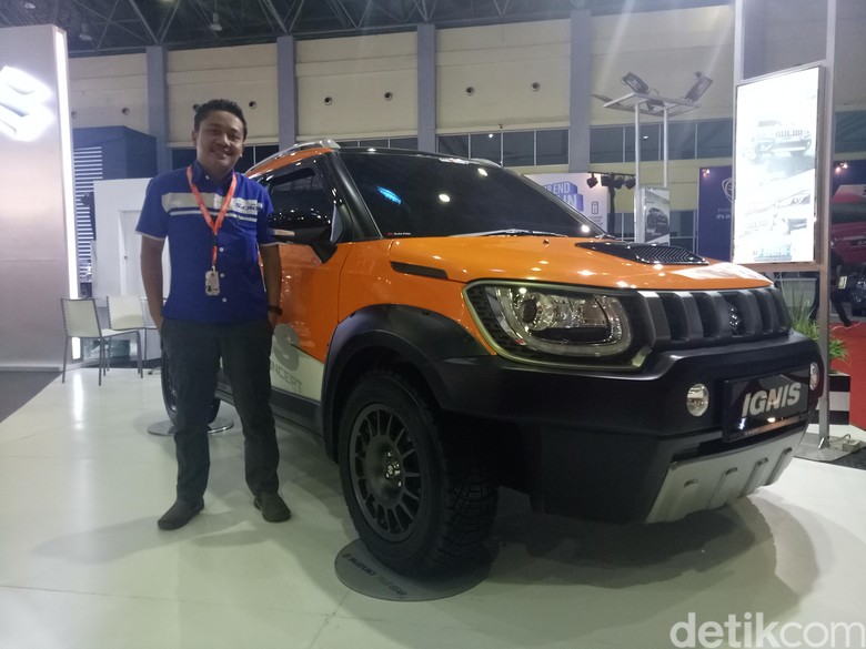 Lebih Garang, Suzuki Pamer Ignis Modifikasi