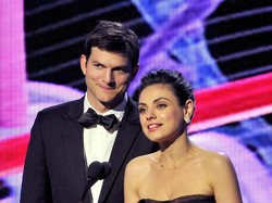 Ashton Kutcher-Mila Kunis Kampanye Minum Wine Galang Dana Lawan COVID-19