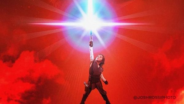 Foto-Foto Satu Keluarga Jadi Model Poster Film Star Wars