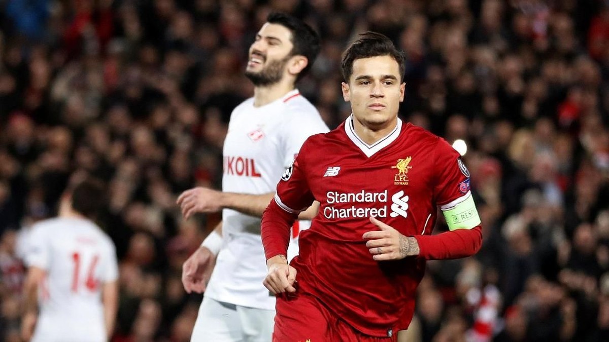 Gelandang Liverpool Philippe Coutinho (Carl Recine/Reuters)