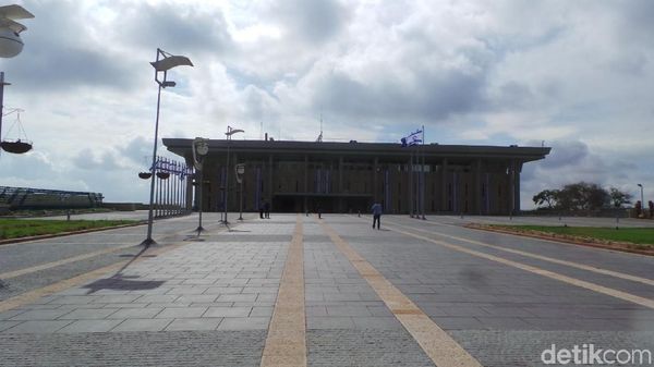 Foto: Kantor Parlemen Israel di Yerusalem