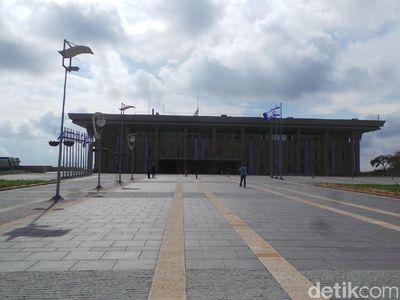 Foto: Kantor Parlemen Israel di Yerusalem