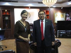 Krisis Politik, Anggota Parlemen Kamboja Ini Mengadu ke Fadli Zon