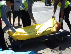 Sopir Ugal-ugalan, Bus Melindas Pemotor di Grobogan