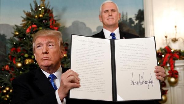 Foto: Kecaman Dunia atas Pengumuman Trump soal Yerusalem