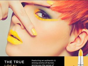 Lipstik Warna Kuning Ini Hadir dengan Rasa Durian, Mau Coba?