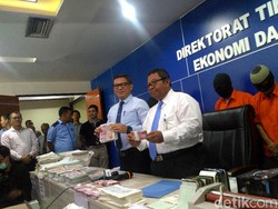 Uang yang Dipalsukan Pengedar di Karawang Emisi Terbaru