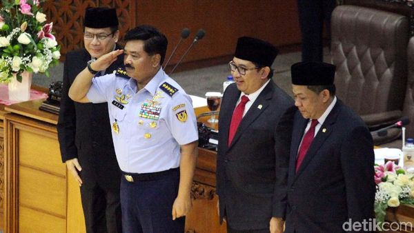 Tok! DPR Setujui Marsekal Hadi Jadi Panglima TNI