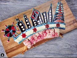 Tak Disajikan dalam Mangkuk, Saus Sushi Ini Digoreskan Jadi Gambar Cantik