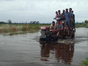 Foto: Banjir Masih Genangi Aceh Utara, Warga Kekurangan Makanan