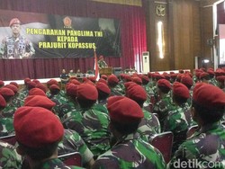Jenderal Gatot Pamit ke Kopassus