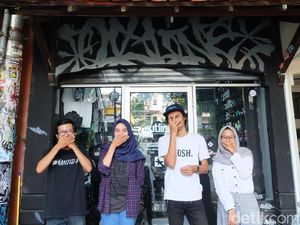 Toko Grafiti di Semarang Jadi Ajang Kumpul-kumpul Street Artist Toko Grafiti di Semarang Jadi Ajang Kumpul-kumpul Street Artist