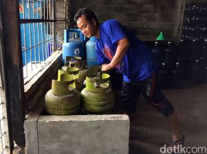 Pedagang di Sukabumi 2 Minggu Tak Dapat Pasokan Elpiji 3 Kg