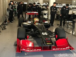Rio Haryanto Jalani Tes Super Formula Selama 80 Menit, 21 Lap