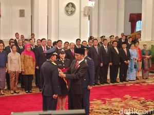 Jokowi-JK Beri Selamat ke Panglima TNI Marsekal Hadi