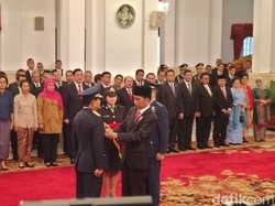 Jokowi-JK Beri Selamat ke Panglima TNI Marsekal Hadi