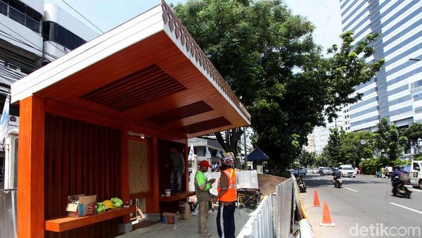 Keren, Begini Penampakan Terkini Halte Abdul Muis