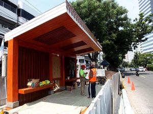 Keren, Begini Penampakan Terkini Halte Abdul Muis