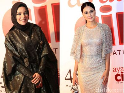 Pesona Para Seleb Cantik di Red Carpet Ayat Ayat Cinta 2