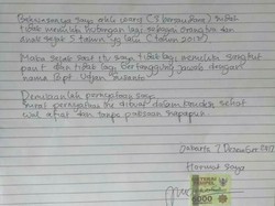 Lansia Telantar di Got Tak Diakui Anak, Ini Surat Pernyataannya