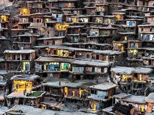 Foto: Desa di Iran yang Dibangun di Atas Atap