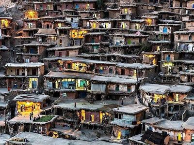 Foto: Desa di Iran yang Dibangun di Atas Atap