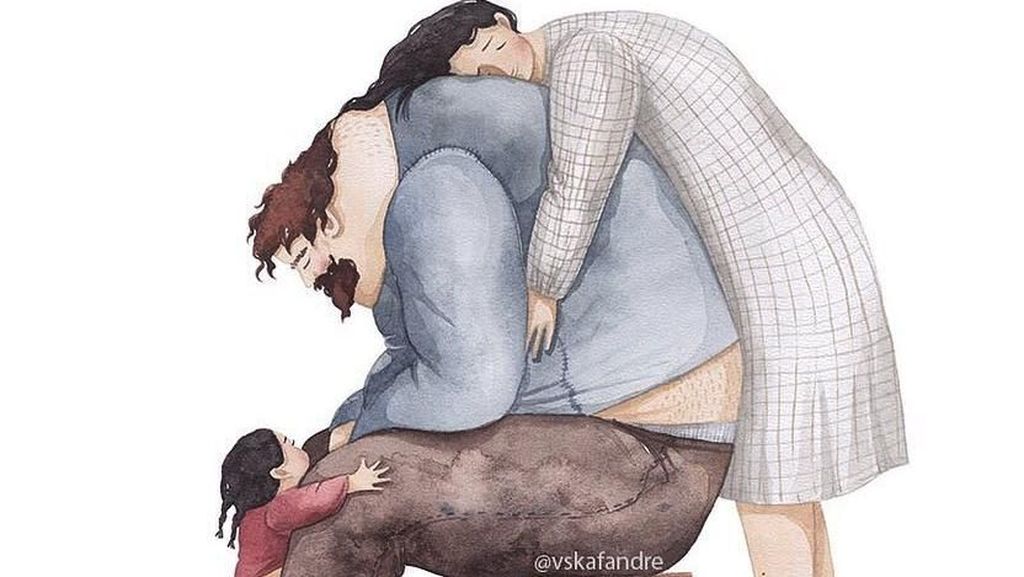 13 Potret Ilustrasi Cinta Ayah untuk Putri Kecilnya Ini Menghangatkan Hati 13 Potret Ilustrasi Cinta Ayah untuk Putri Kecilnya Ini Menghangatkan Hati