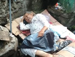 Dinsos DKI: Lansia Viral yang Telantar di Got Tak Diakui Anaknya