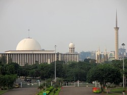 Viral Pagar Masjid Istiqlal Diblokir, Begini Penjelasan Pengurus